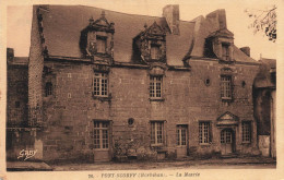 FRANCE - Pont Scorff - Vue Générale De La Mairie - Carte Postale Ancienne - Pont Scorff