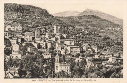 FRANCE - Grasse - Vue Générale Prise De La Route De Saint-Cézaire - Carte Postale Ancienne - Grasse