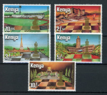 Kenia 313-317 Postfrisch Schach #GB172 - Kenya (1963-...)