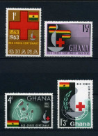 Ghana 145-148 Postfrisch Rotes Kreuz #HX302 - Ghana (1957-...)