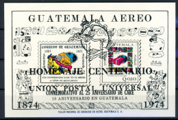 Guatemala Bl 16 A Postfrisch UPU #HO813 - Guatemala