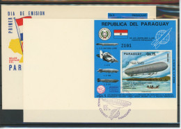 Paraguay 2714, Block 256 Zeppelin Ersttagesbrief/FDC #JK249 - Paraguay