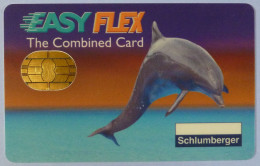 FRANCE - Schlumberger - Easy Flex - Dolphin - Combined Card - Used - Telefoonkaarten Voor Particulieren