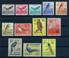 Birma 198-209 Postfrisch Vögel #JK375 - Myanmar (Burma 1948-...)
