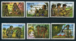 Belize 661-66 Postfrisch Jahr Des Kindes, Pfadfinder #JM207 - Belize (1973-...)