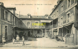 14 Luc Sur Mer, Hotel Du Petit Enfer, La Cour, Animation, Tacot De L'Hotel ... - Luc Sur Mer