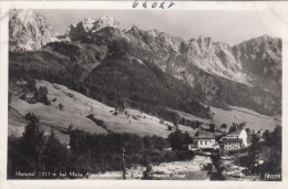 D9287) Hintertal 1011m Bei MARIA ALM SAALFELDEN Mit Dem Steinernen Meer - - Saalfelden