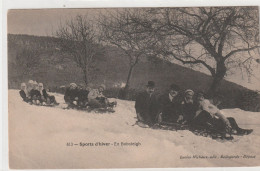 Sports D'hiver (montagne, Neige) En Bobsleigh - à Localiser - Ed. L. Michaux à BELLEGARDE (01-Ain) N° 613 - Non Classés