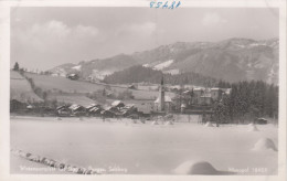 D9298) Wintersportplatz GOLDEGG In PONGAU - Salzburg - FOTO AK -tief Verschneit ALT - Goldegg