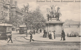 LONDON  Scotland Yard, Thames Embankment - River Thames