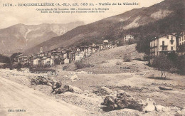 06 ROQUEBILLIERE CATASTROPHE 1926 EBOULEMENT N°1576  VALLEE DE LA VESUBIE ALPES MARITIMES - Roquebilliere