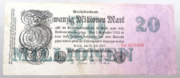 WEIMARER REPUBLIK 10 MILLIONEN MARK 1923  #alb052 0503 - 10 Mio. Mark