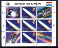 Paraguay Kleinbogen 3974 Postfrisch Halley'scher Komet #JE745 - Paraguay
