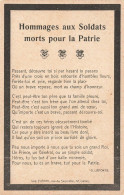 MILITARIA - Hommages Aux Soldats Morts Pour La Patrie - Carte Postale Ancienne - Other & Unclassified