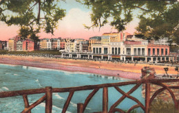 FRANCE - Biarritz - Le Casino Et La Plage - Colorisé - Carte Postale Ancienne - Biarritz