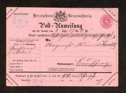 Altdeutschland Braunschweig, 1867, A 5-II, Brief - Braunschweig
