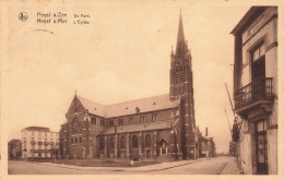 BELGIQUE - Heyst-sur-Mer - L'église - Carte Postale Ancienne - Heist