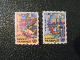 NATIONS-UNIES GENEVE YT 173/174 LA BANQUE MONDIALE** - Unused Stamps