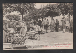 CPA - 78 - Freneuse "Le Marché Aux Asperges" - Freneuse