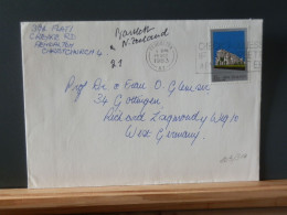 103/314 LETTRE NEW ZEALAND  POUR ALLEMAGNE 1983 - Storia Postale