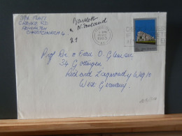 103/314 LETTRE NEW ZEALAND  POUR ALLEMAGNE 1983 - Cartas & Documentos