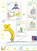 FRANCE - Lot De 4 Feuillets De 4 Timbres Non Oblitérés - 1999 - Antoine De Saint Exupéry - Ungebraucht