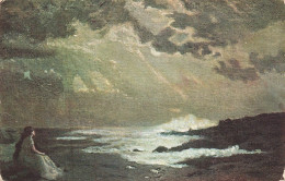 ARTS - Peintures Et Tableaux - Nuit D'été - A. Matignon - Carte Postale Ancienne - Malerei & Gemälde