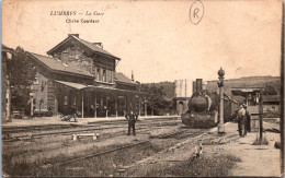 CPA - SELECTION  -  LUMBRES  -  La Gare. - Lumbres