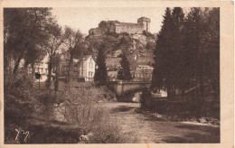 FRANCE - Lourdes - Chateau Fort Et Le Gave - Carte Postale Ancienne - Lourdes