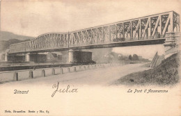 BELGIQUE - Dinant - Le Pont D'Anseremme - Carte Postale Ancienne - Dinant