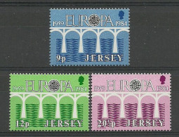 Jersey 1984 Europa 25th Anniv. Y.T. 314/316 ** - Jersey