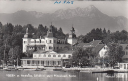 D9321) VELDEN Am WÖRTHERSEE - Kärnten - Schloßhotel Gegen Mittagskogel - S/W AK - Top ! - Velden