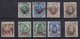 Timbres Belge De Service - Gebraucht