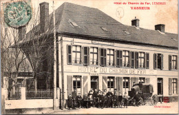 CPA - SELECTION  -  LUMBRES  -  Hôtel Du Chemin De Fer . VASSEUR - Lumbres