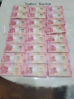 Macau Macao 2012 - 2023 10 Patacas,  12 Zodiac BNU & BOC,  Bnaknote Full Set Total 24 Pcs UNC - Macao