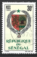 SENEGAL. N°279 Oblitéré De 1966. Armoiries Du Sénégal. - Stamps