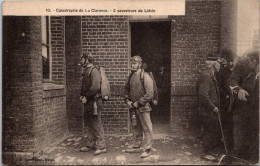 CPA - SELECTION  -  DIVION  -  Catastrophe De La Clarence. Deux Sauveteurs De Liévin. - Divion