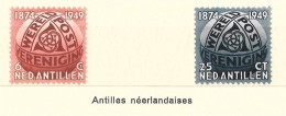 U.P.U. - Antilles Néerlandaises - 75e Anniversaire De L' U.P.U. - (2 Valeurs) - 1949 - Y & T N° 200 à 201 ** - Antilles