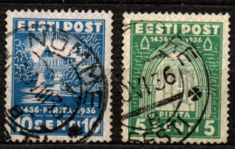 1936 - Estonia 146/47 Centenario Della Fondazione    ------ - Estonie