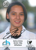 Autogramm AK Zehra Ertürk SG Wattenscheid 09 Frauen 04-05 SGW Damen Fußball Deutschland Bochum - Autographes