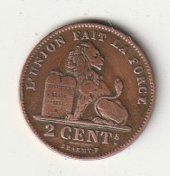 2 CENTIMES 1909 FR   BELGIE /1820/ - 2 Cents