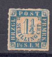 Allemagne Holstein 1864 Yvert 10 * Neuf Avec Charniere - Schleswig-Holstein