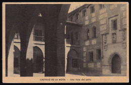 Medina Del Campo. *Castillo De La Mota - Una Vista Del Patio* Escrita. - Valladolid