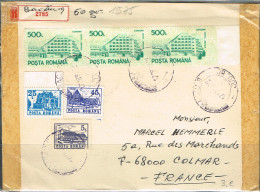 ARCH-L101 - ROUMANIE Lettre Recommandée Pour La France 1994 - Lettres & Documents