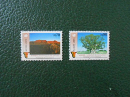 NATIONS-UNIES GENEVE YT 206/207 NAMIBIE - NAISSANCE D'UNE NATION** - Unused Stamps