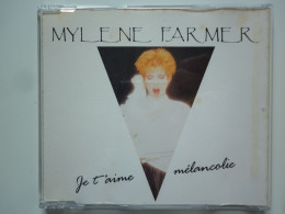 Mylene Farmer Cd Maxi Je T'aime Mélancolie - Autres - Musique Française