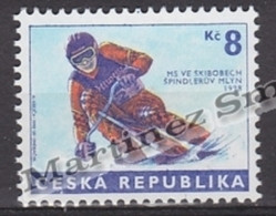 Czech Republic - Tcheque 1998 Yvert 166 Ski Bob World Championship, Spindleruv -  MNH - Ongebruikt