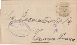 PIEGO - AMGOT 25CENT - Ocu. Anglo-Americana: Sicilia