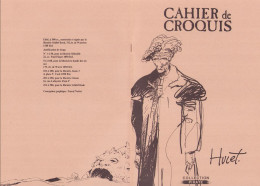 Carnet De Croquis De HULET Pour Librairie SCHLIRFBOOK - Portfolios