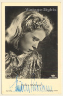 Kristina Söderbaum Autogrammkarte / Autograph*2 (Vintage Signed RPPC ~1930s) - Acteurs & Toneelspelers